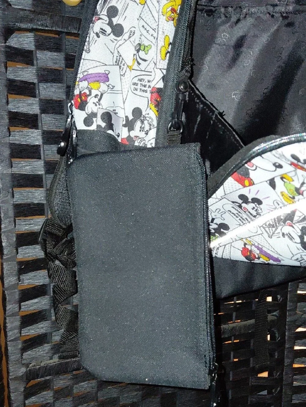 Disney Parks Backpack Mickey Mouse Comic Book Print